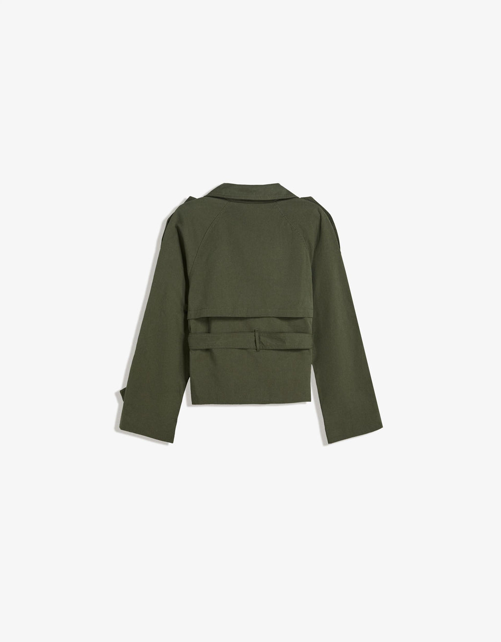 Short trench coat jacket