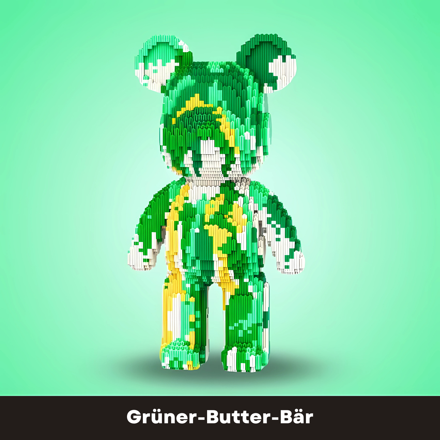 Pixelblocks™ - Riesiger Baustein-Bär