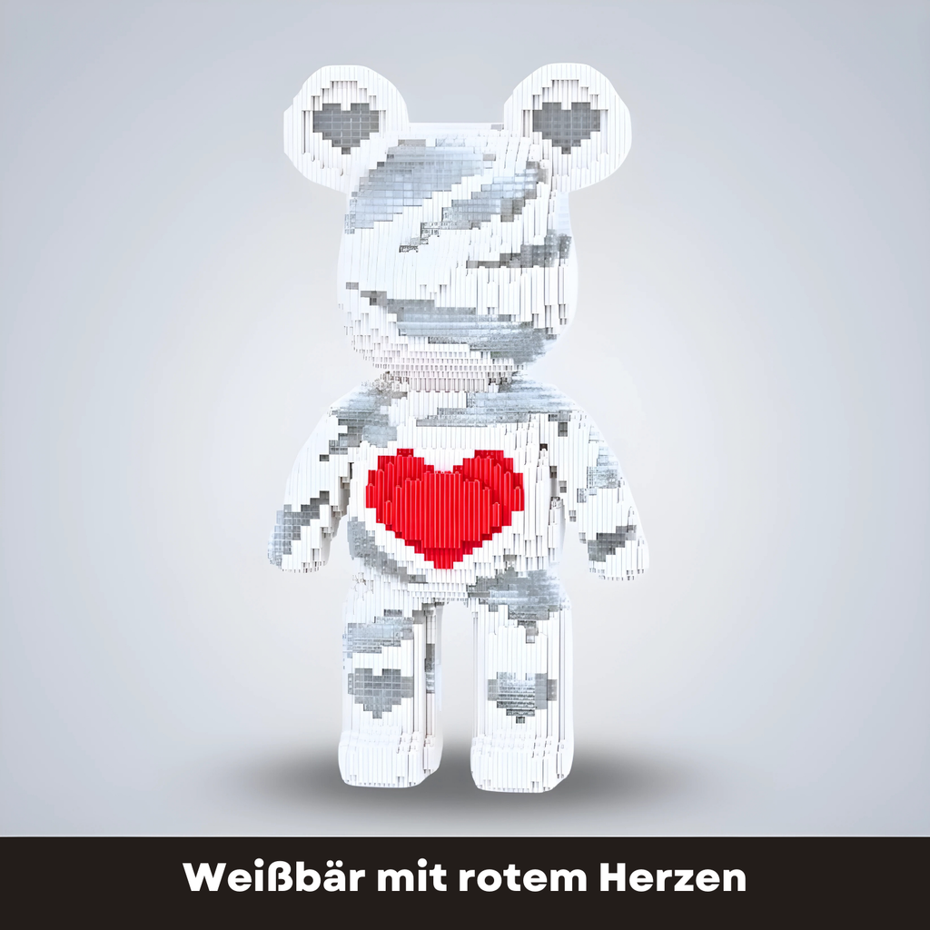 Pixelblocks™ - Riesiger Baustein-Bär