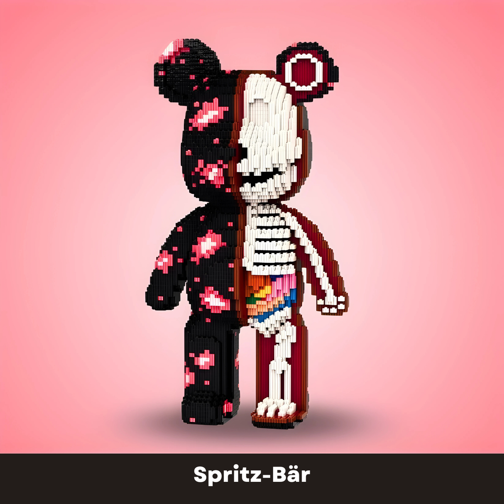 Pixelblocks™ - Riesiger Baustein-Bär