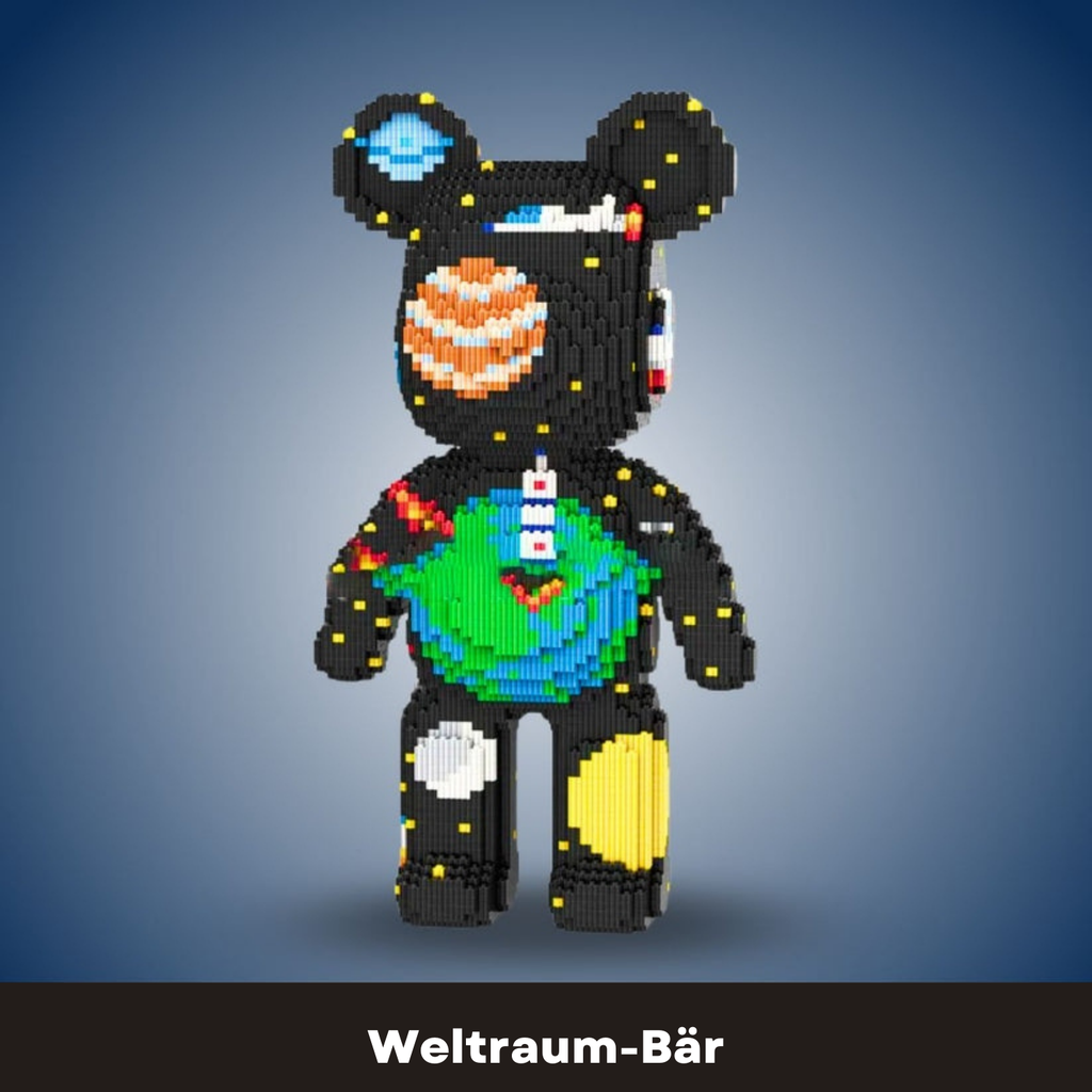 Pixelblocks™ - Riesiger Baustein-Bär