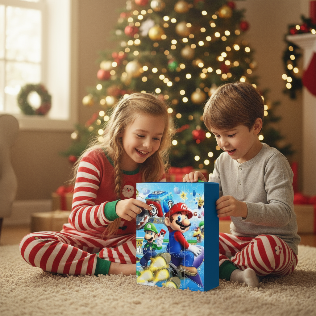 Super Mario Adventskalender – 24 Überraschungen & Figuren