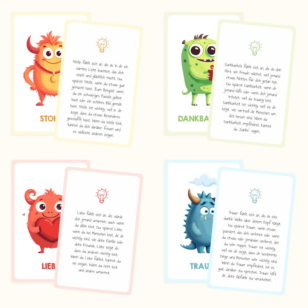Edubini Gefühlskarten für Kinder