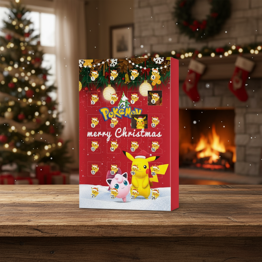 Pokémon Adventskalender – 24 Überraschungen & Figuren
