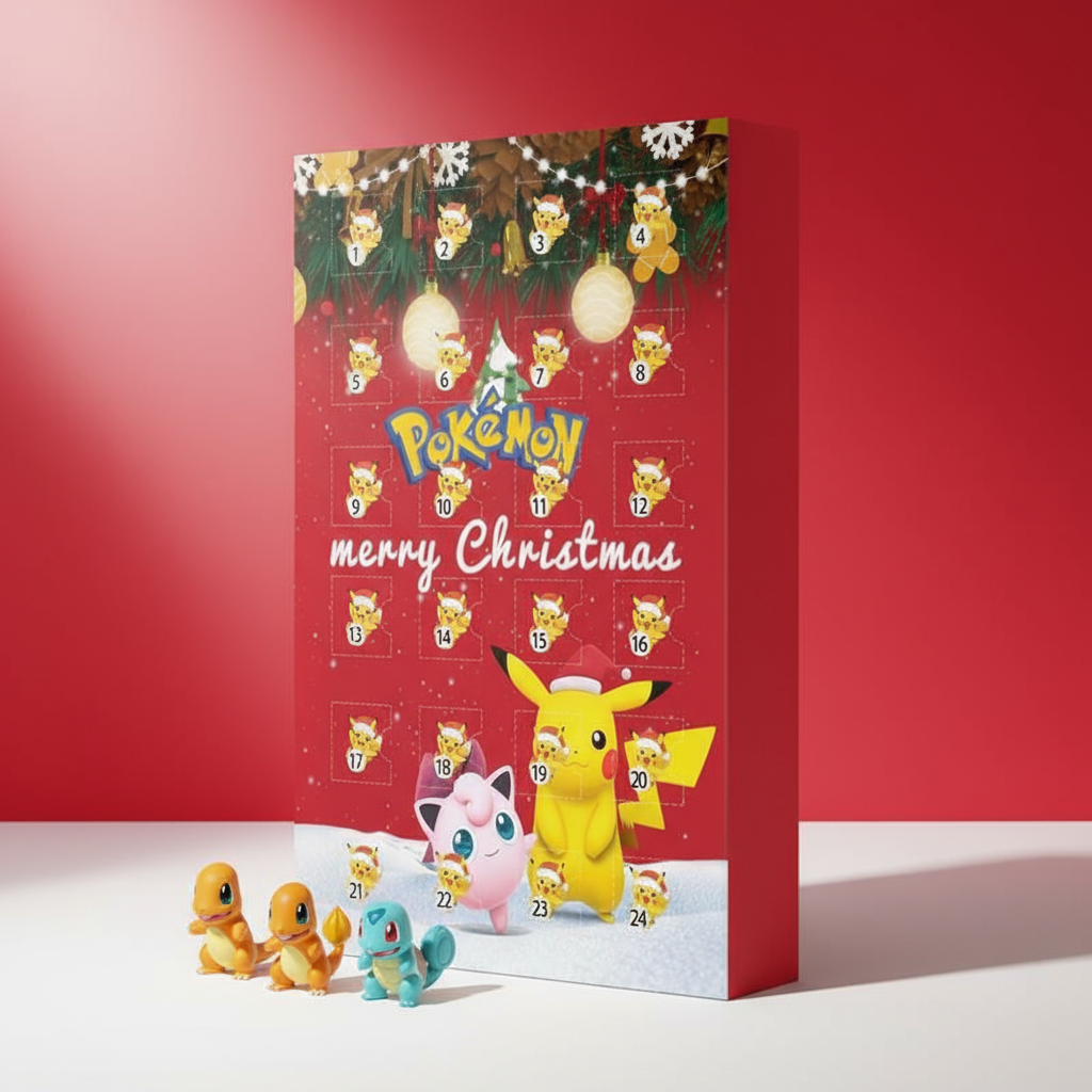Pokémon Adventskalender – 24 Überraschungen & Figuren