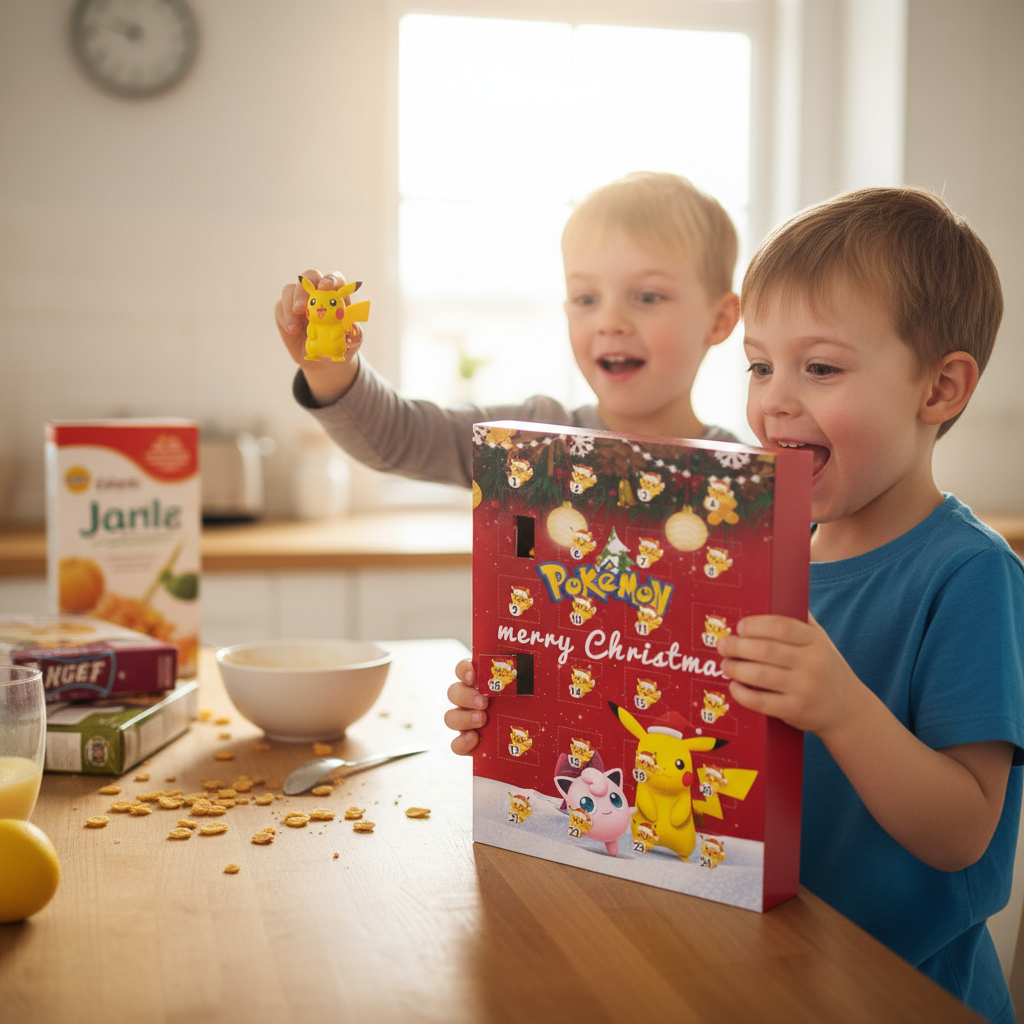 Pokémon Adventskalender – 24 Überraschungen & Figuren