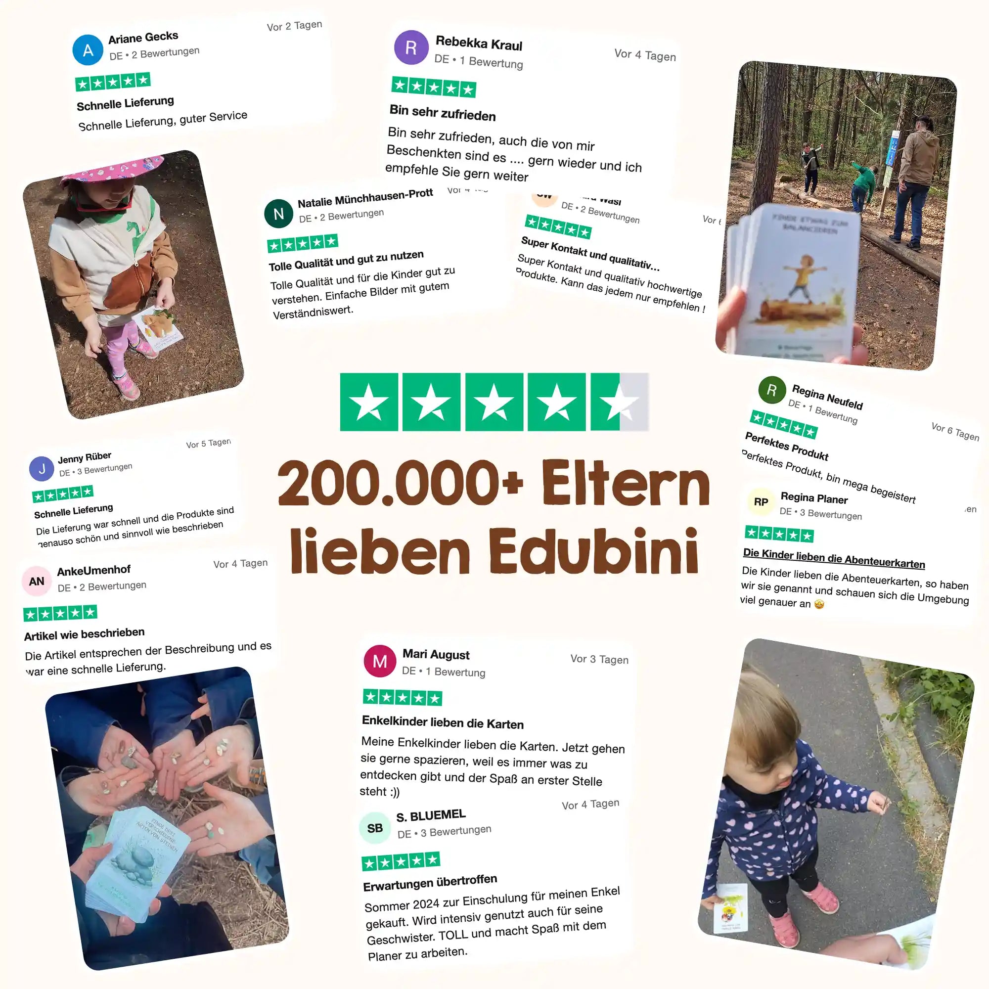 Edubini Rubbelrätsel - Reisespiel für Kinder