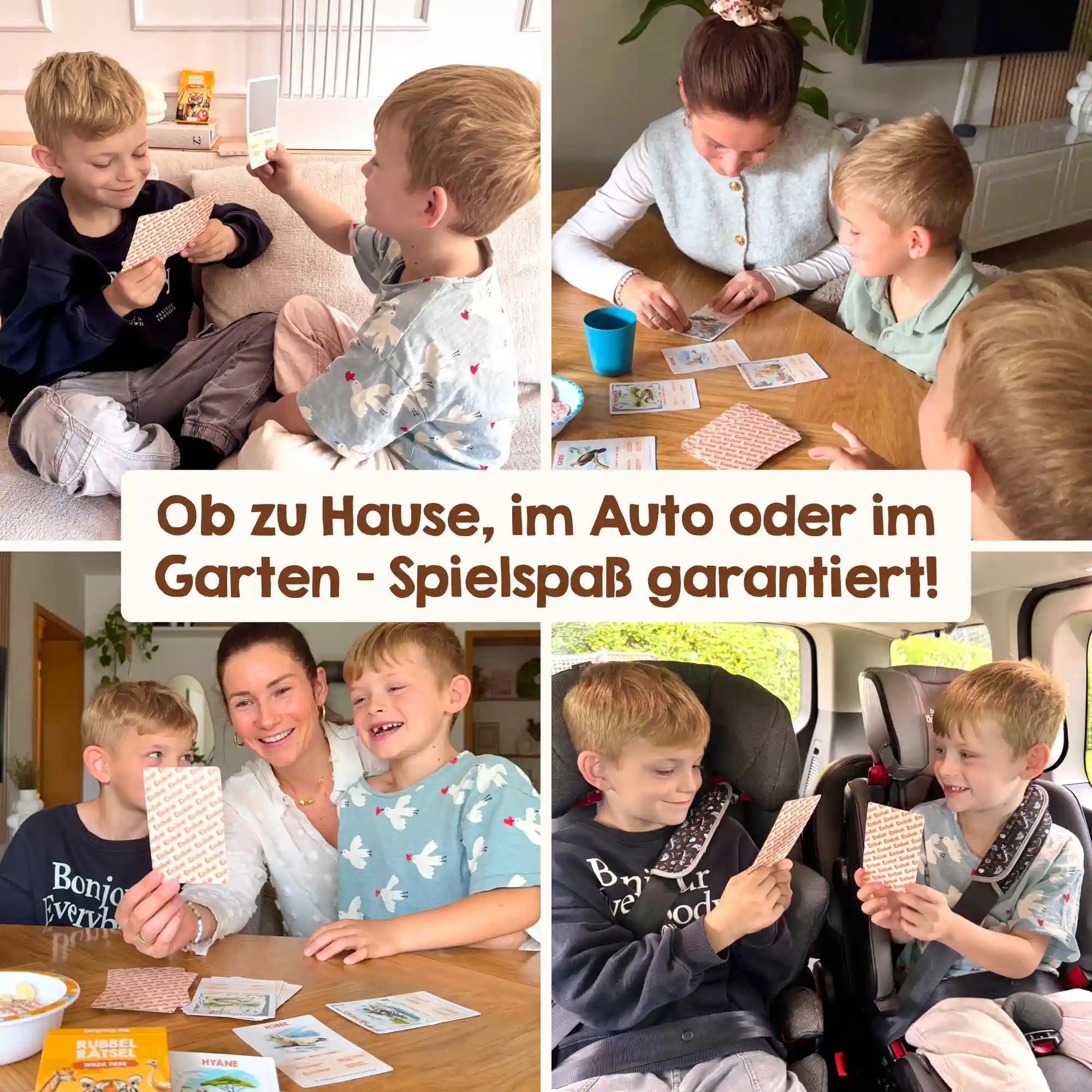 Edubini Rubbelrätsel - Reisespiel für Kinder
