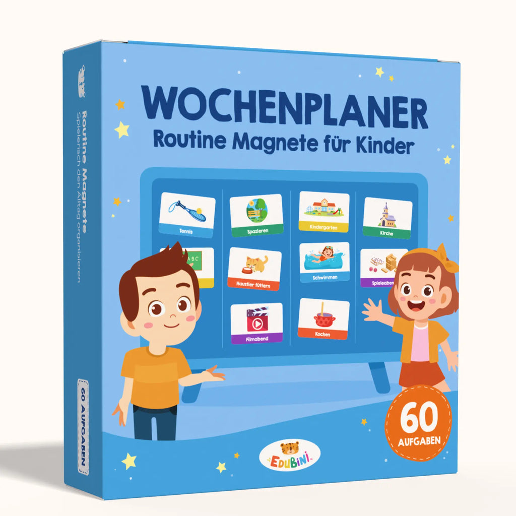 Edubini Routine Magnete für Kinder