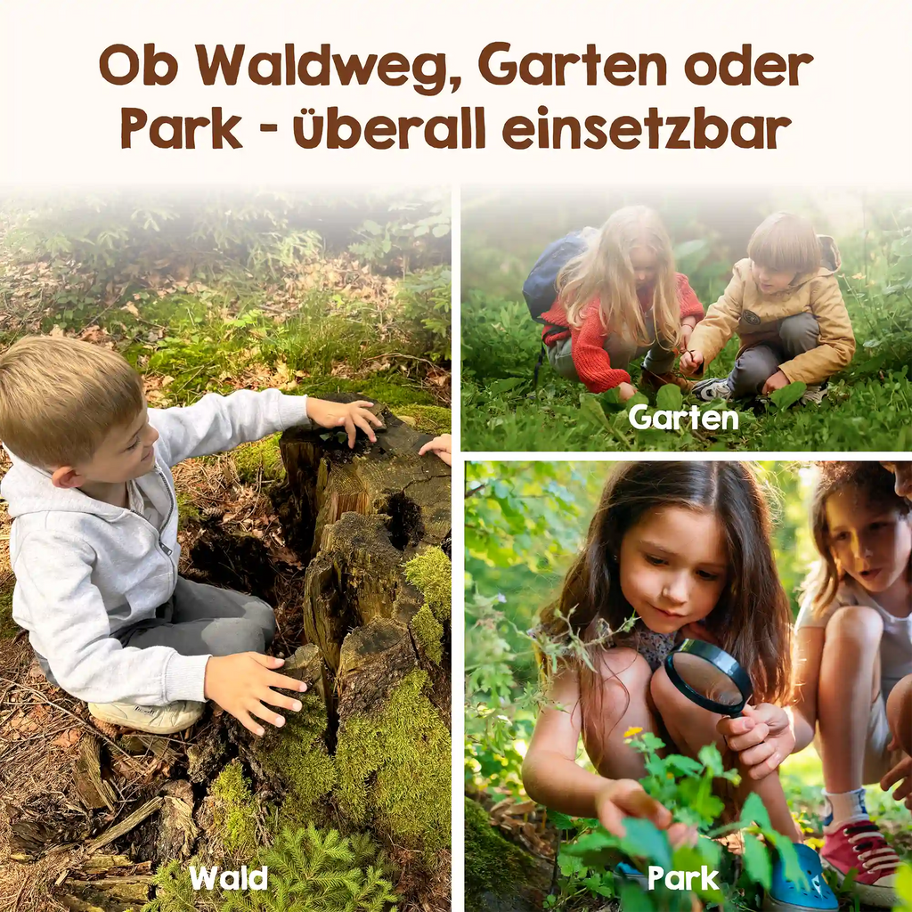 Edubini Gefunden! Outdoor Suchspiel für Kinder