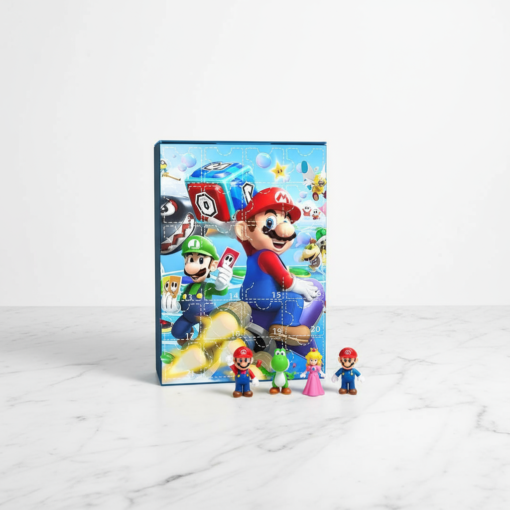 Super Mario Adventskalender – 24 Überraschungen & Figuren