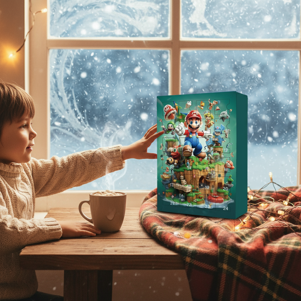 Super Mario Adventskalender – 24 Überraschungen & Figuren