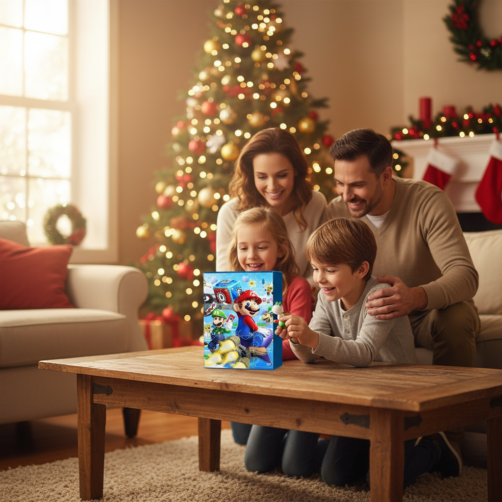 Super Mario Adventskalender – 24 Überraschungen & Figuren