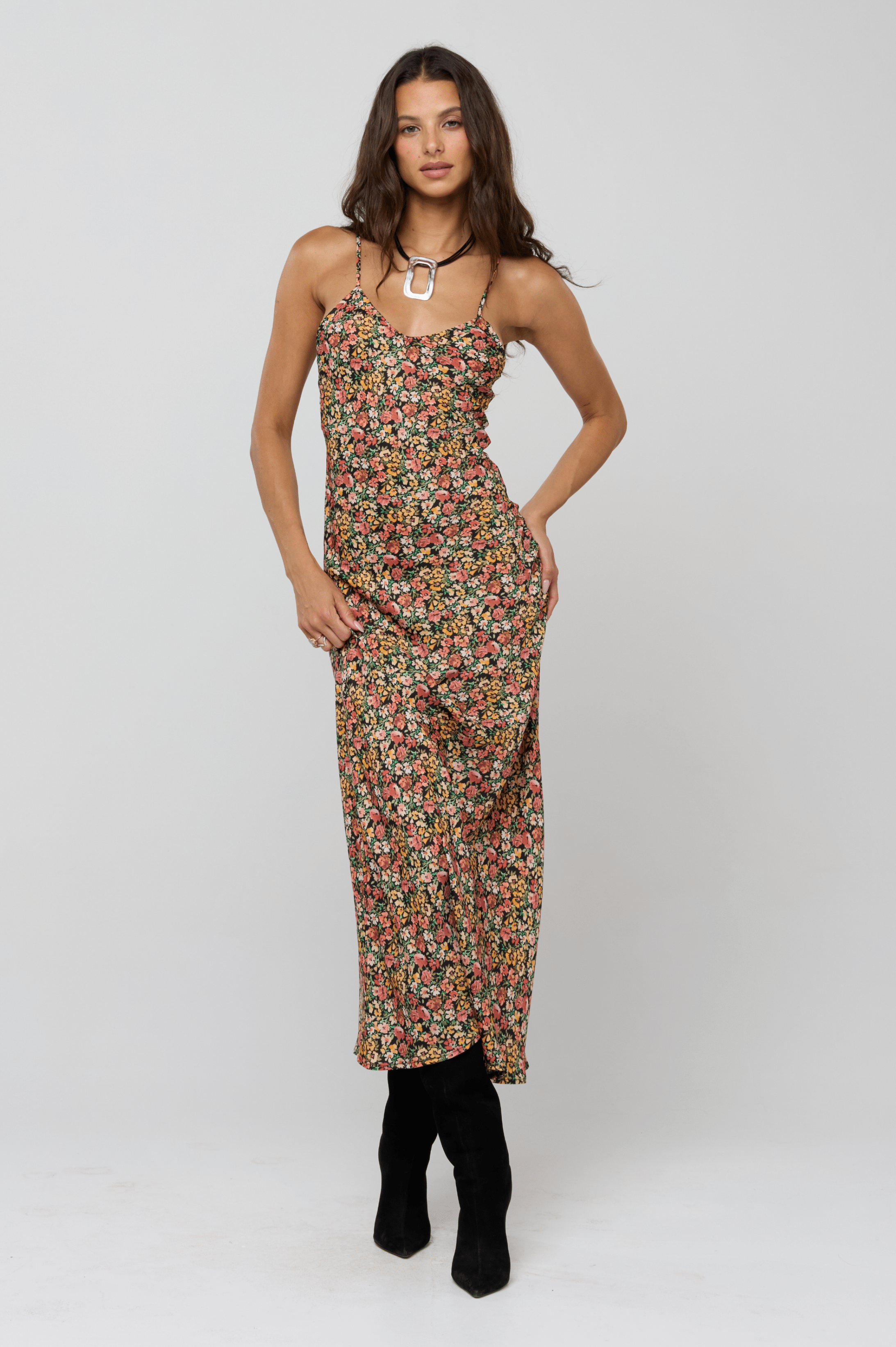 Micah Dress in Fig