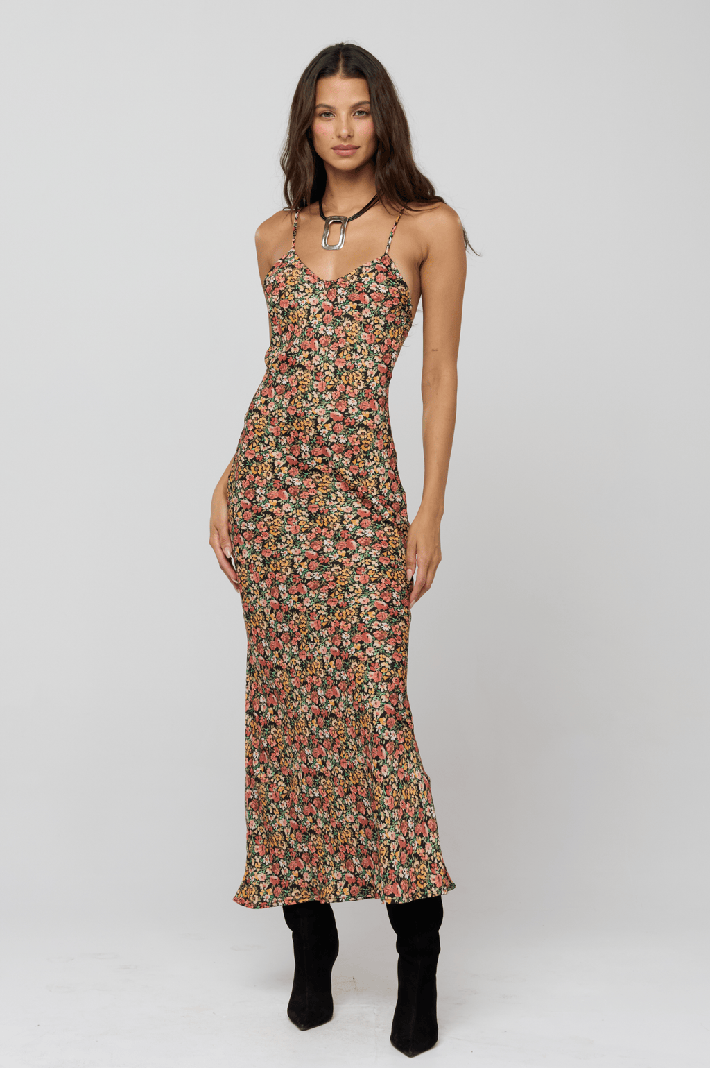 Micah Dress in Fig