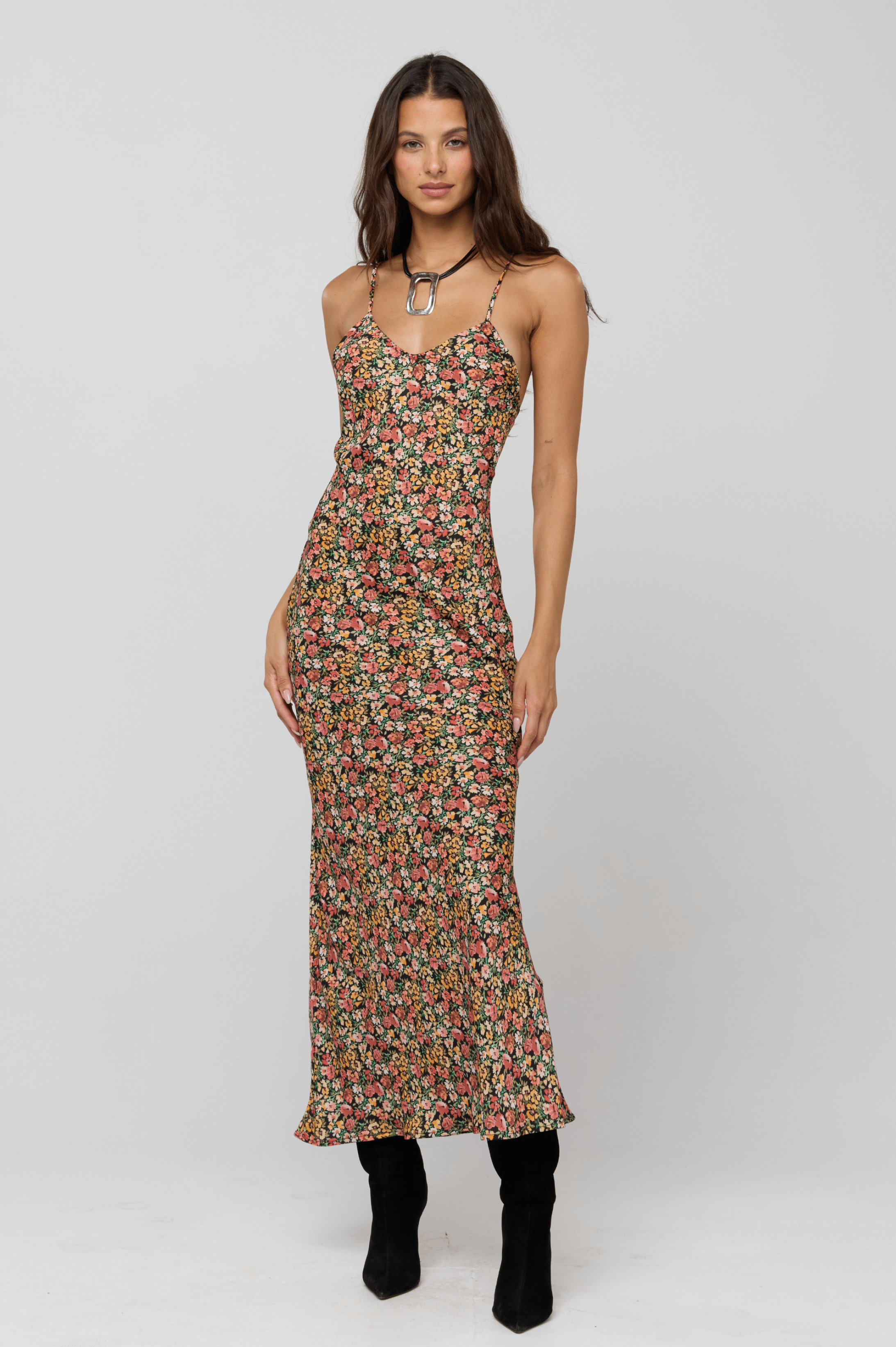 Micah Dress in Fig