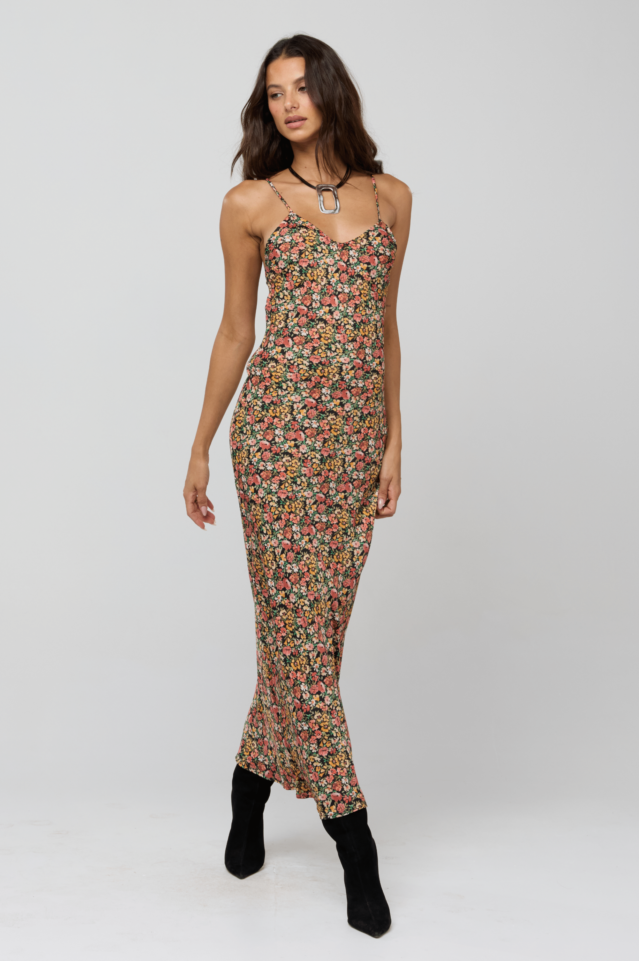Micah Dress in Fig