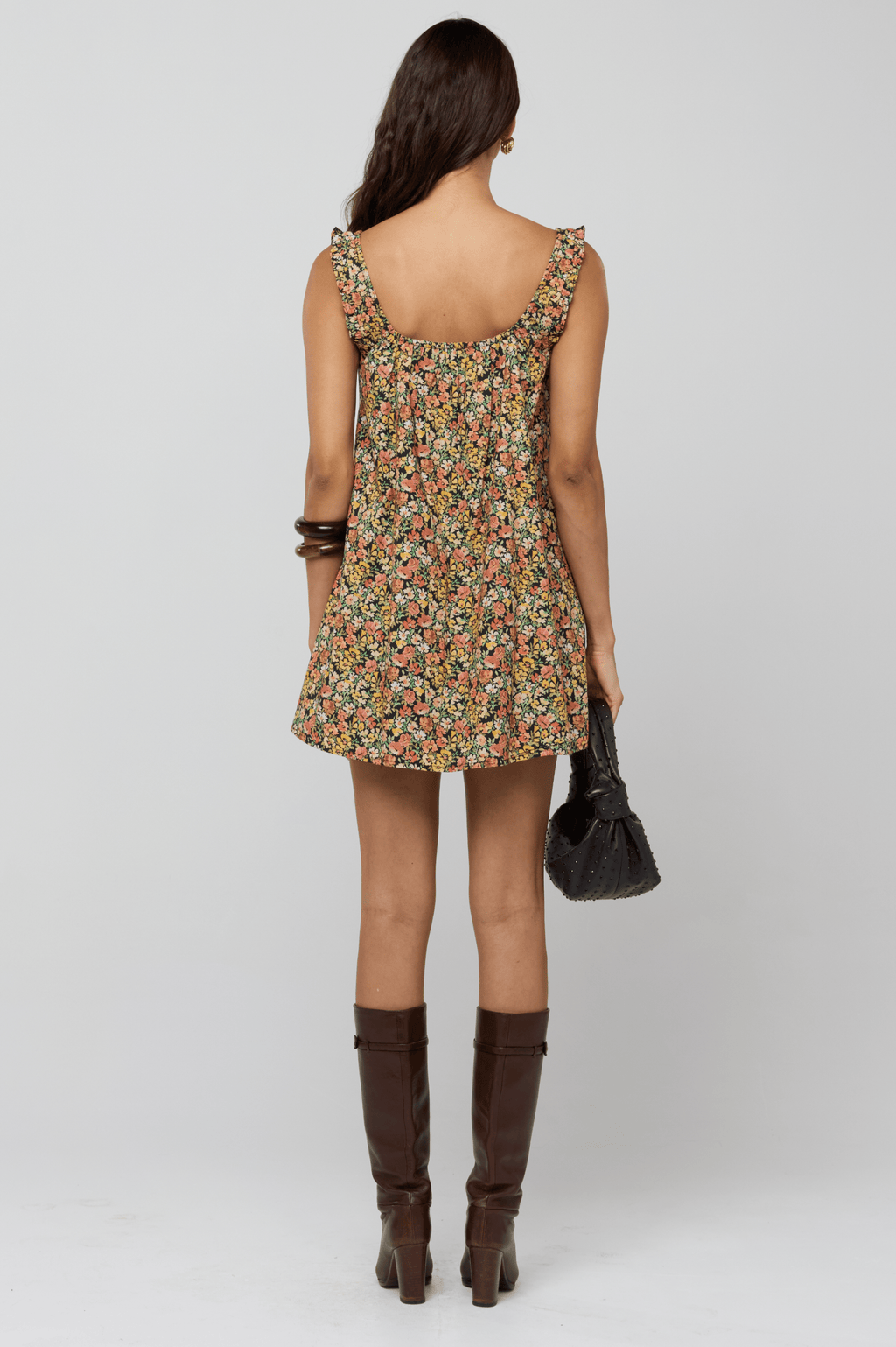 Mini Moo Dress in Fig