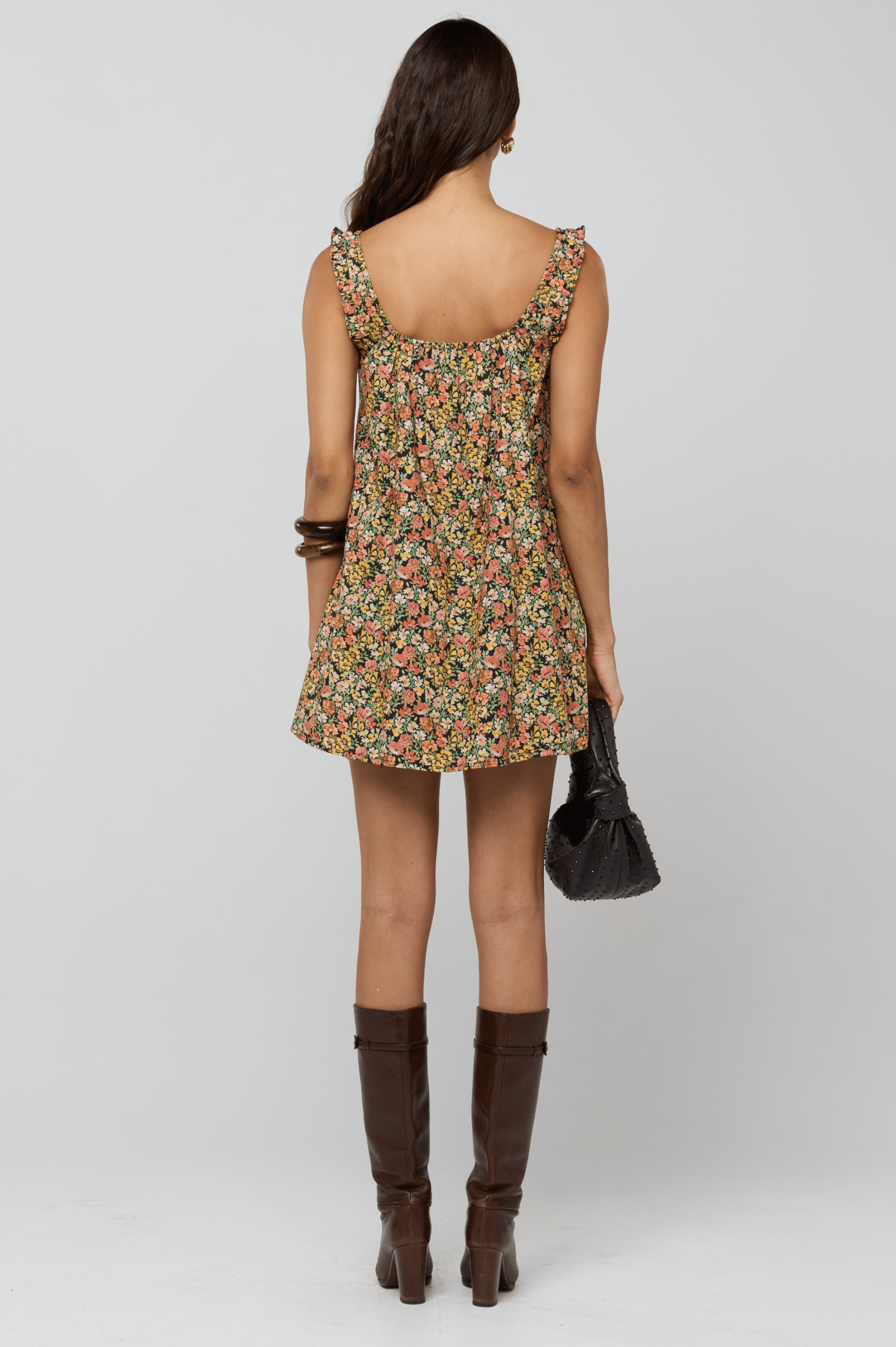 Mini Moo Dress in Fig
