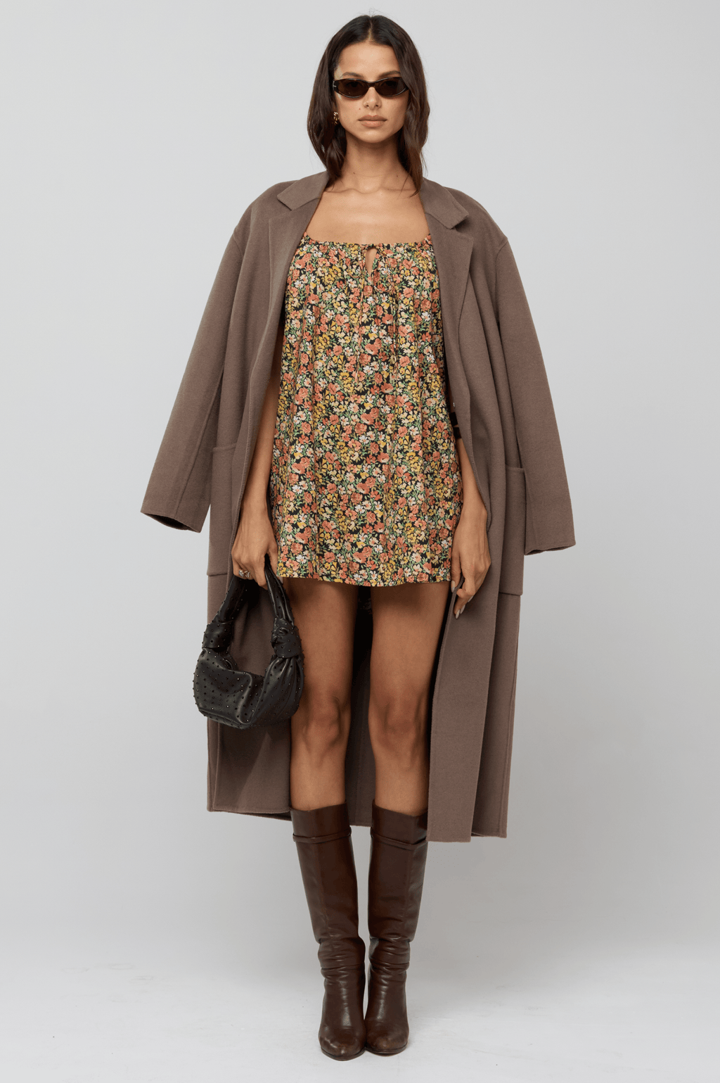 Mini Moo Dress in Fig
