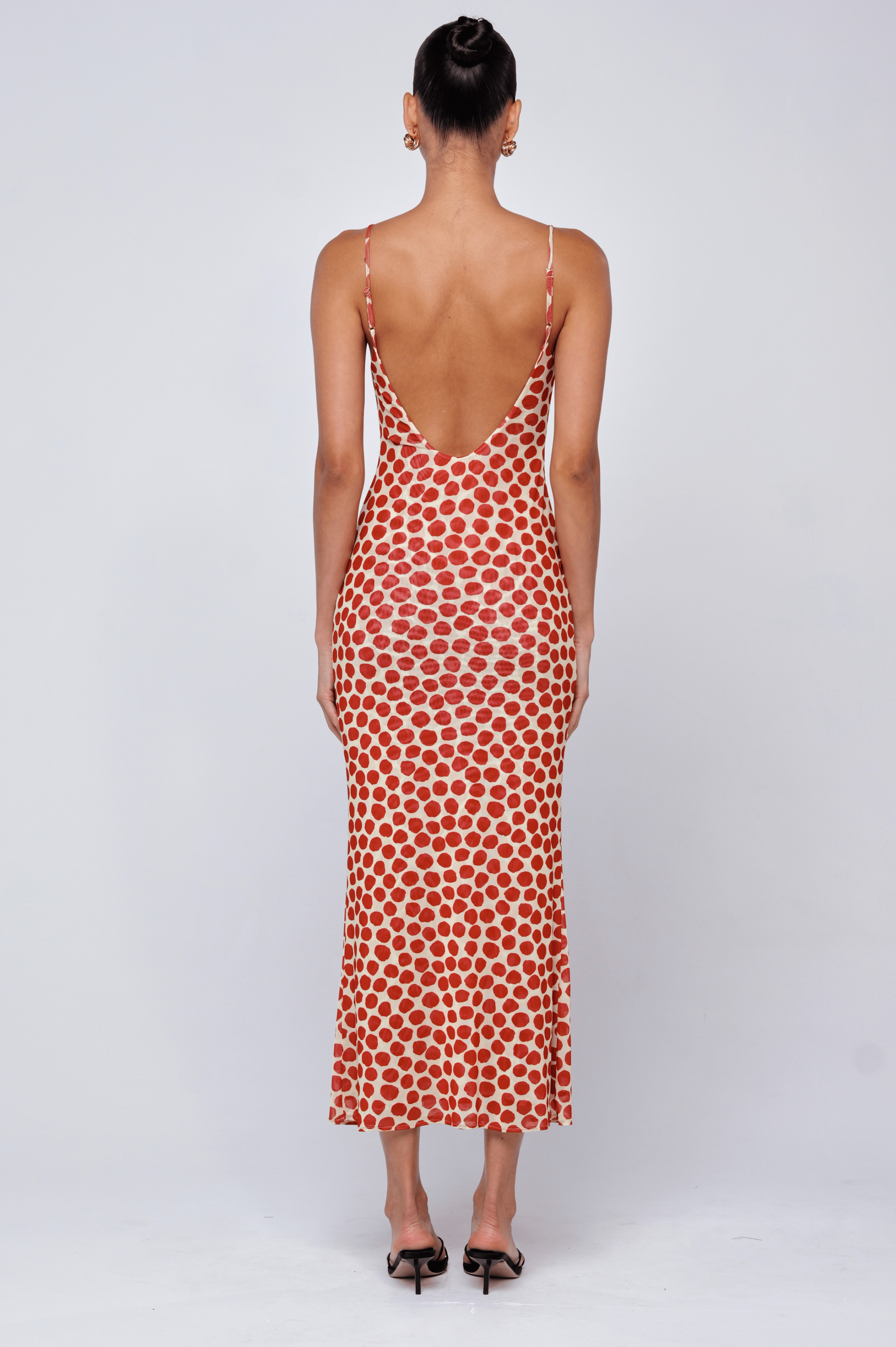 Suki Dress in Campari
